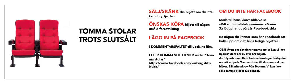 Tomma stolar trots slutsålt